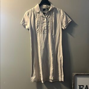 GAP Natural Linen Dress